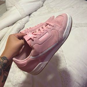 adidas baby pink sneakers
